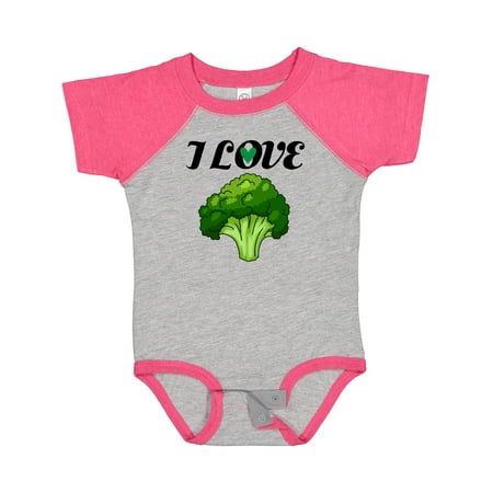 

Inktastic I Love Broccoli Gift Baby Boy or Baby Girl Bodysuit