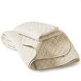 thumbnail image 4 of Bare Home Premium Diamond Stitched 2 Piece Coverlet Set - Ultra-Soft Luxurious Lightweight All Season Bedspread (Twin/Twin XL, Sand), 4 of 5