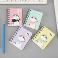thumbnail image 2 of 1x Spiral Notepad A7 Size (8x10.5 Cm), 160 Pages Loose-leaf Notebook Notepad, For Office Supplies - Expression-pink, 2 of 2