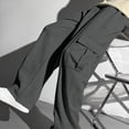 thumbnail image 6 of kpoplk Boys Sweatpants Boys Athletic Joggers Pants Kids Youth Open Bottom Pants with Pockets Drawstring(Dark Gray,14-15 Y), 6 of 7