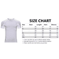 thumbnail image 6 of Men's Sweat Proof Shirts Crew Neck Slim Fit T-Shirts Modal Short Sleeve Sweatshirts S-3XL, 6 of 6