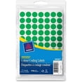 thumbnail image 1 of LABELS-COLOUR CODE, 1/2" DIAMETER, GREEN 770/PK, 1 of 1