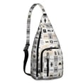 thumbnail image 1 of Sac à Dos en Bandoulière Essentiels de Voyage - Sac d'Épaule Compact et Léger pour Vacances et Exploration de la Ville, Design Antivol à la Mode, 1 of 4