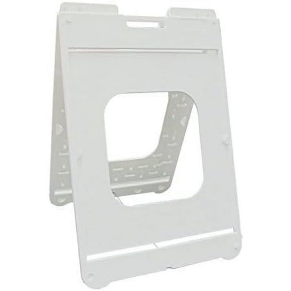 Simpo Sign II w/Rider - White