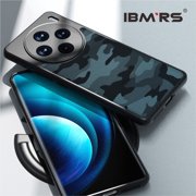 Shockproof Translucent Phone Case (Camo Black), IBMRS For vivo x100 pro Case
