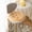 E Chair Pads, variant on Round Chair Cushions 10inch Seat Cushion for Chairs Stool Plush Seat Pad Winter Warm Chair Covering for Dining Room, Foam Padding Round Chair Pads Floor Pillow Cushions