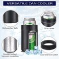 Insulated Cooler, 12Oz Stainless Steel Double Wall Vacuum Insulated Can