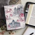 thumbnail image 6 of HELLHERO European Townscape Bible Cover with Zippered Pockets Multi Functional Church Bible Bag for Christian Prayer, PU Leather Bible Bags for Christian Prayer Study, 6 of 12