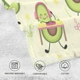 thumbnail image 4 of Dreamtimes 2 Piece Funny Avocado Hand Towels for Bath Decorative, Pure Cotton Guest Towels Fingertip Towels for Bathroom Spa Gym,16 x 28 inch, 4 of 7