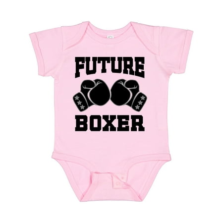 

Inktastic Boxing Future Boxer Gift Baby Boy or Baby Girl Bodysuit