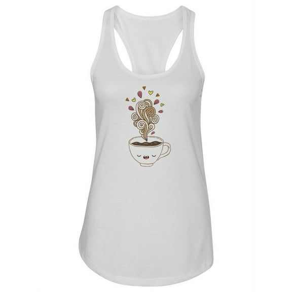 Cute Coffee Tank Women -Image by Shutterstock, Female x-Small