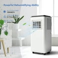 thumbnail image 2 of Aoile 10,000BTU ASHRAE Portable Air Conditioner 3-In-1 Quiet AC Unit Cools Rooms up to 450 Sq.Ft, 2 of 8