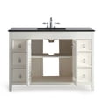 48 Bathroom Vanity with Black Top – Sleek Modern Design for Contemporary Spaces