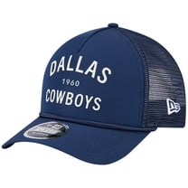 Men's-New Era  Navy Dallas Cowboys Active Minimalist M-Crown A-Frame 9FORTY Adjustable Hat