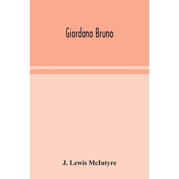 Giordano Bruno, (Paperback)