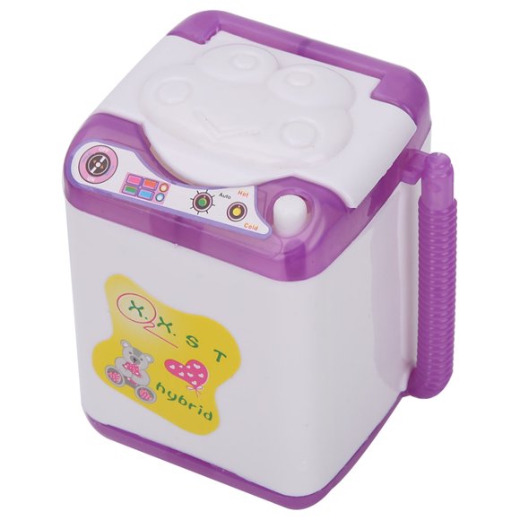 Mini Doll House Furniture, Best Daily Playmate Washing Machine Toy Mini Size Easy To Carry For Girl For Child For Home For Shop