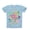 Light Blue, variant on Let Kindness Bloom T-Shirt, Be Cool Be Kind Retro Flower Shirt, Inspiration Women T Shirt, Aesthetic Floral Kindness Tee, Cute Gift for Her
