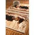thumbnail image 4 of Furnishmyplace Furnish My Place Bear Lodge Rug - Multicolor, Cabin Rug 5'x8', 4 of 8