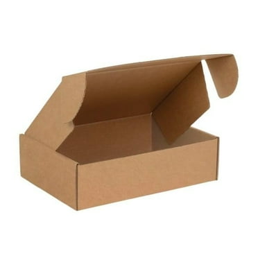 UCANPACK Mailer Boxes (Kraft) 16x12x4 Inches - 25 Pack Standard Kraft Color Corrugated Mailers Box Mailers, Cardboard Boxes for Shipping and Packing - Custom Shipping Boxes - Made in USA