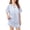 Blue Stripes, variant on Arshiner Girls Pajamas Silk Satin Pajama Set 2 Piece Button Down Pjs Ruffle Sleepwear