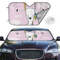 thumbnail image 2 of Daiia Aerial Yoga for Unicorn Windshield Sun Shade for Car SUV Truck (Small ), Car Sun Shade Windshield, Car Shades for Front Windows, Sunshade for Car Windshield, 2 of 7