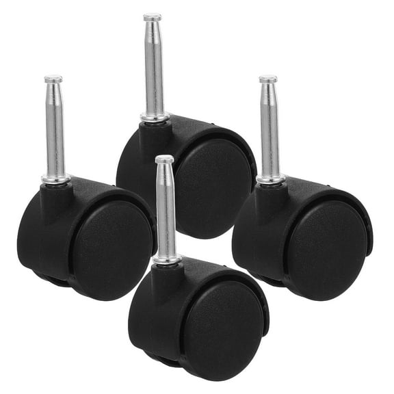 FRCOLOR 4pcs Desk Chair Wheels Replacement Chair Wheels Replacement Office Chair Caster Wheels Desk Chair Wheels Replacement Chair Wheels