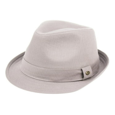 Men's Manhattan Fedora Hat Designed Black Color Cap - Walmart.com