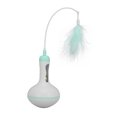 thumbnail image 3 of Jouet Distributeur de Friandises pour Chat Interactif Jouet Alimentaire pour Chat Roly Poly avec Tige et Vert Plume, 3 of 9