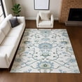 thumbnail image 6 of Addison Rugs Mayfield Premium Machine Washable Traditional Global Ivory Rectangle Rug, 8' x 10', 6 of 6