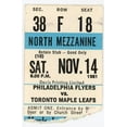 thumbnail image 1 of Philadelphia Flyers Vs. Toronto Maple Leafs Vintage Ticket Stub Maple Leaf Gardens (Toronto, 1981), 1 of 1