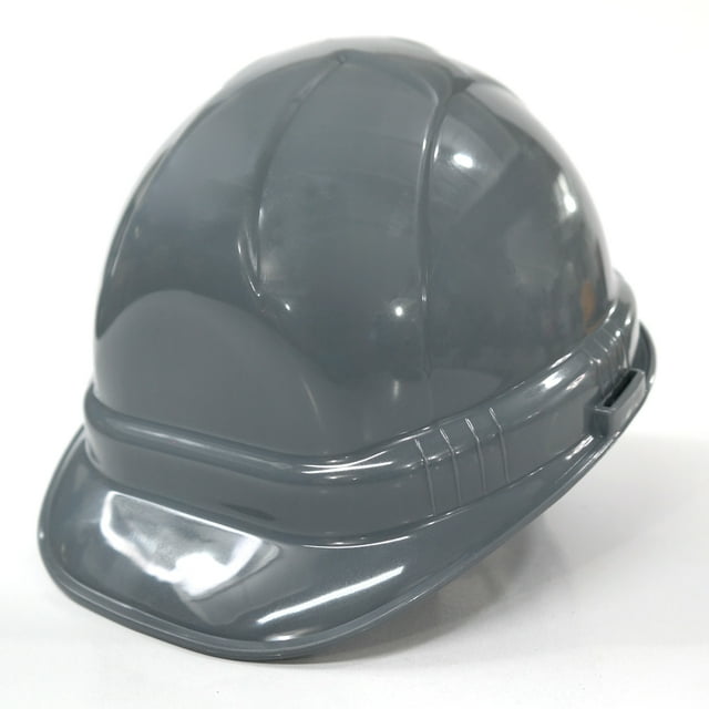 IGA Casco de Seguridad Industrial Marca, Plagosur Clase E (MATRACA, Gris)