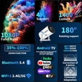 thumbnail image 2 of Proyector Coolid Mini Android 1080P 4K WiFi 6 BT 5.4, 2 of 9