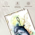 thumbnail image 6 of Elephant Stock Dolphin Underwater Wall Art - Vertical Canvas Wall Art - Living Room Wall Decor - Animal Canvas - Beige And Gray Decor - 24" x 36", 6 of 8