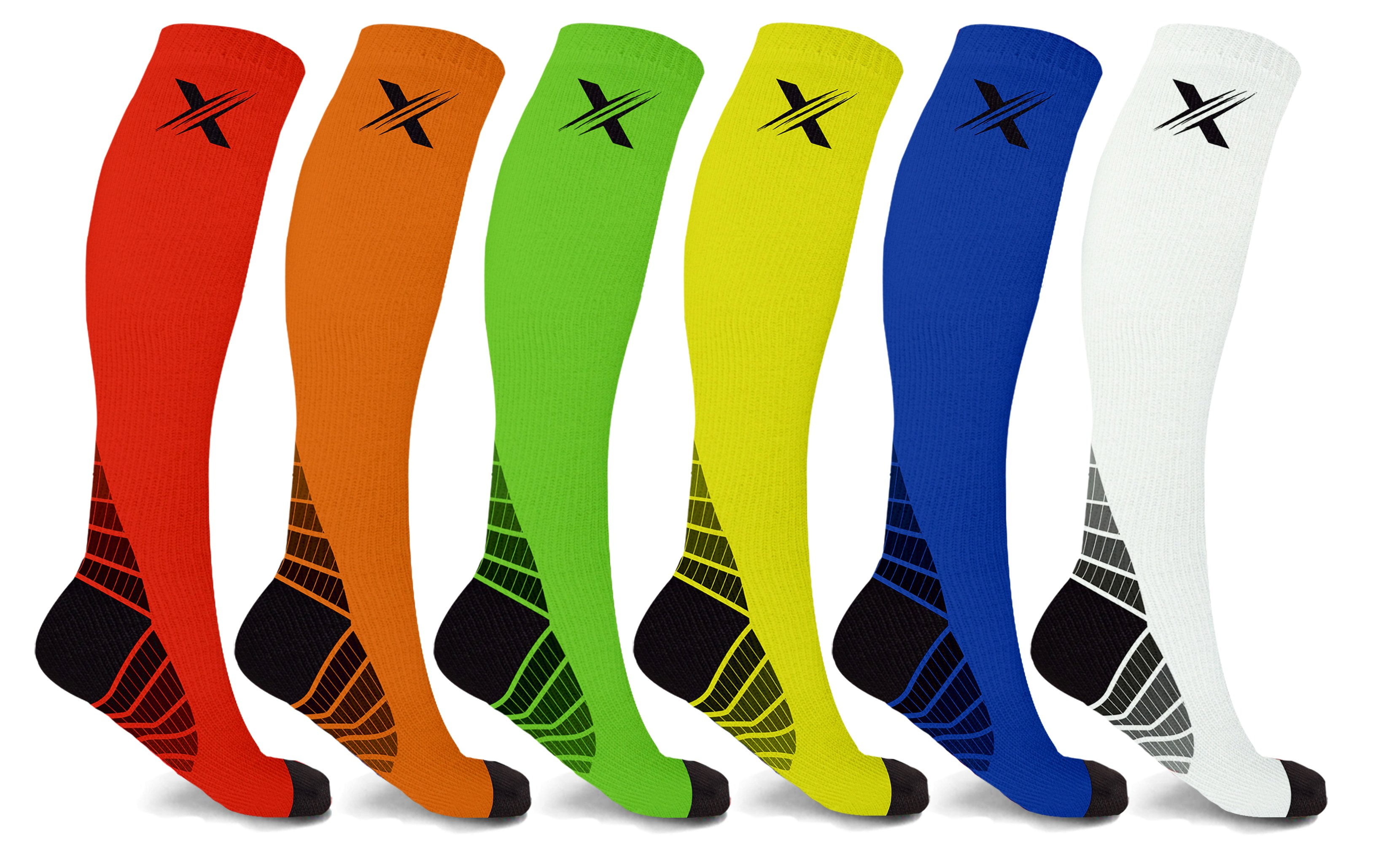 Unisex Sports Compression Socks Made for Running, Athletics