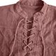thumbnail image 2 of Camisas Deportivas Hombre Blusa informal de manga larga para hombre, estilo nacional, estilo vintage, estilo vintage (Red, XL), 2 of 5