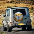 thumbnail image 5 of Susaid Vibrant Butterfly And Sunflowers Print Tire Covers,Waterproof Anti-UV Snow Sun Rain Tire Covers for RV,Truck, SUV, Trailer, Camper-14 inch, 5 of 6