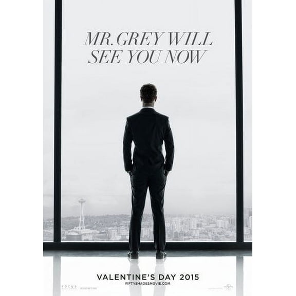 Z Posters Fifty Shades Of Grey Movie Poster 11inx17in Wall Art 11x17 poster Color Category: Multi, Unframed, Ages: Adults