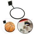 thumbnail image 1 of Baohd Metal Ball Holder Wall Mount Display Rack for Volleyball Soccer Home Gyms Black, 1 of 9