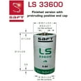 thumbnail image 2 of 5x SAFT LS33600BA Size D 3.6V 1700mAh Primary Lithium Thionyl Chloride Battery, 2 of 7
