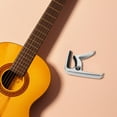 thumbnail image 1 of unbranded 1Jgo Capo Para Guitarra Acústica Y Eléctrica De Aleación De Zinc Con Pinzas Y Púas Multiusos Plata, 1 of 8