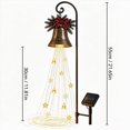 thumbnail image 3 of Christmas Bell Cascade Solar Yard Light for Lawn Garden Pathway Front Yard and Holiday Outdoor Decor, 3 of 7