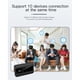 thumbnail image 3 of Punto De Acceso WiFi Móvil, Tarjeta Enchufable 4G LTE MIFI 10 Usuarios Que Comparten Enrutador Multifuncional 4G LTE Protección Múltiple Con Antena Para África, 3 of 7