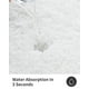 thumbnail image 5 of Alfombra de baño ILANGO, antideslizante, superabsorbente, blanca, 50 x 80 cm, 5 of 9
