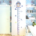 thumbnail image 4 of 3D Doraemon Hello Kitty Patrón De Dibujos Animados Acrílico Medida De Altura Pegatina Para Niños Dormitorio Decoración De Pared, 4 of 4