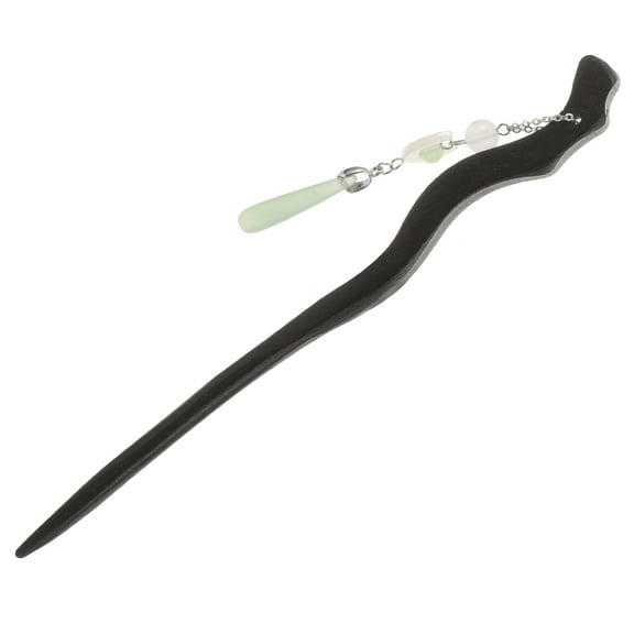 LOLIPPYY Brown Wooden Hair Stick Chinese Hair Accessory for Decoration and Styling