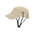 thumbnail image 2 of Women's Summer Sun Hat, Breathable Baseball Cap with Hidden Windproof Chin Strap, Lightweight Outdoor Sports Hat for Hiking, Riding, Running, and Beach - Beige, 2 of 9