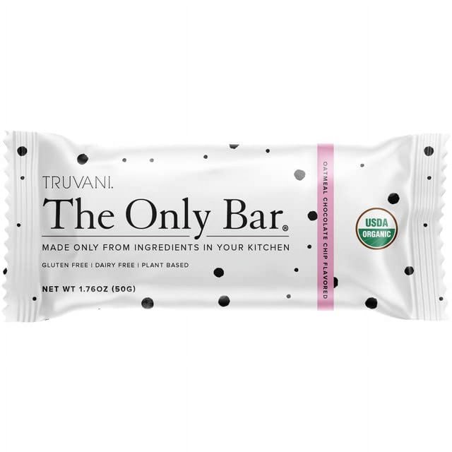 Plant Based Snack Bars | Variety 12 Pack | 5-8g Protein | USDA Organic and Vegan | The Only Bar | Dairy, Soy, and Gluten Free | Individually Wrapped