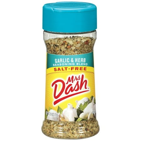 Mrs. Dash Garlic & Herb Salt-Free Seasoning Blend, 2.5 oz