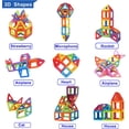 thumbnail image 3 of Bloques de Construcción Magnéticos 42 Piezas Juguete Imán para Niños, 3 of 5