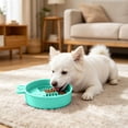thumbnail image 7 of Silicone Slow Feeder Dog & Cat Bowl | Puzzle Cat Feeder for Slow Eating, Non-Slip Fun Pattern, Mental Enrichment, Digestion & Bloat Relief | Interactive Pet Enrichment Bowl, Prevents overeating, 7 of 7